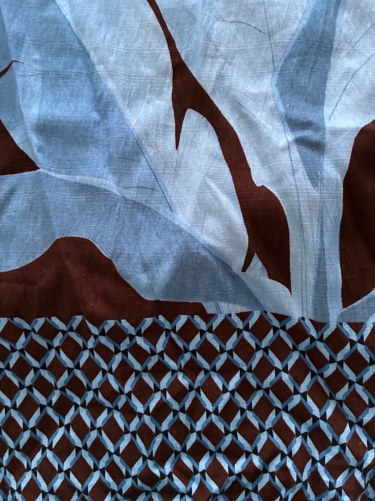 Nwt Vici Amalfi Society Fall Tropical Leaf Maxi Dress M L — image 8 of 8